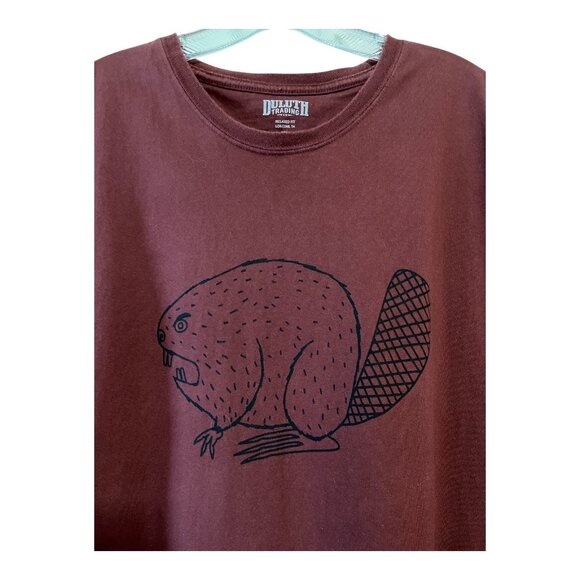 Duluth Trading Co. XL Sleeveless Beaver Graphic Shirt – Relaxed Fit Longtail T – - Picture 2 of 4